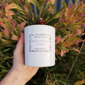 White Tumbler - Little Red Candle Co
